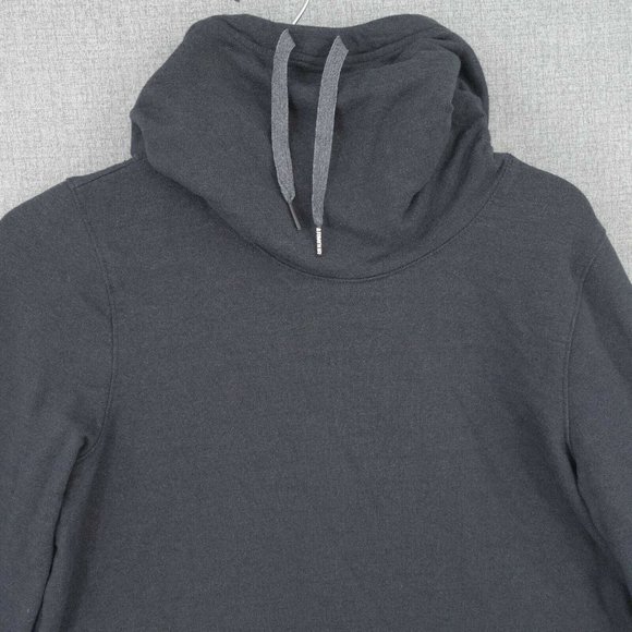 Under Armour Womens Medium Black Cowl Neck Pullover Drawstring Loose Fit - Picture 2 of 8